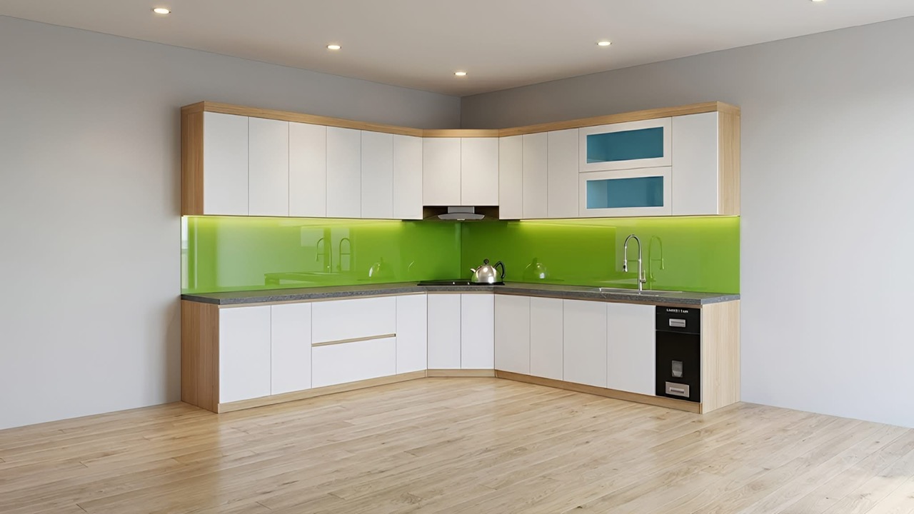 Tủ Bếp Gỗ Công Nghiệp MDF Chống Ẩm