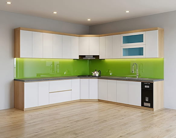 Tủ Bếp Gỗ Công Nghiệp MDF Chống Ẩm