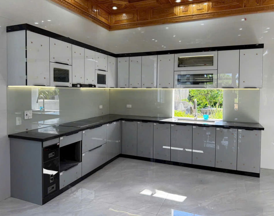 Công trình tủ bếp inox