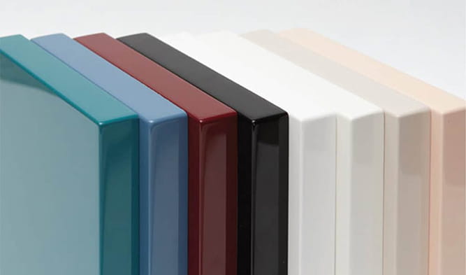 Cánh tủ bếp Acrylic đa dang màu sắc