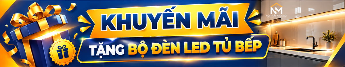 Khuyến mãi tặng bộ Led tủ bếp