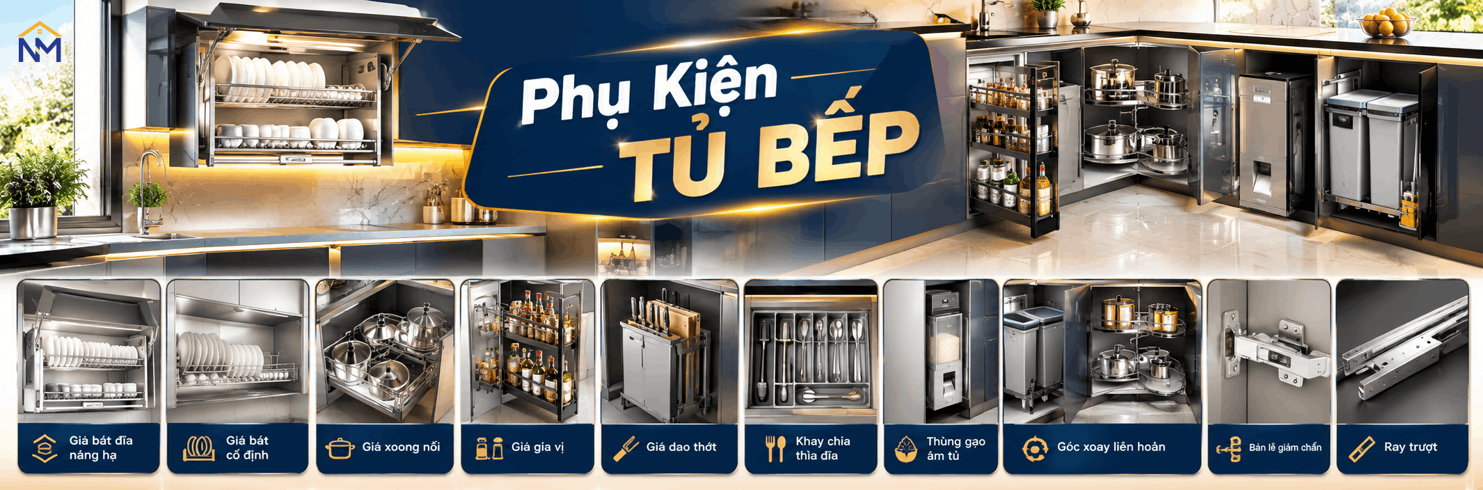 Phụ kiện tủ bếp