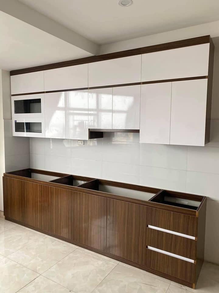 Tủ bếp MDF chống ẩm Melamine