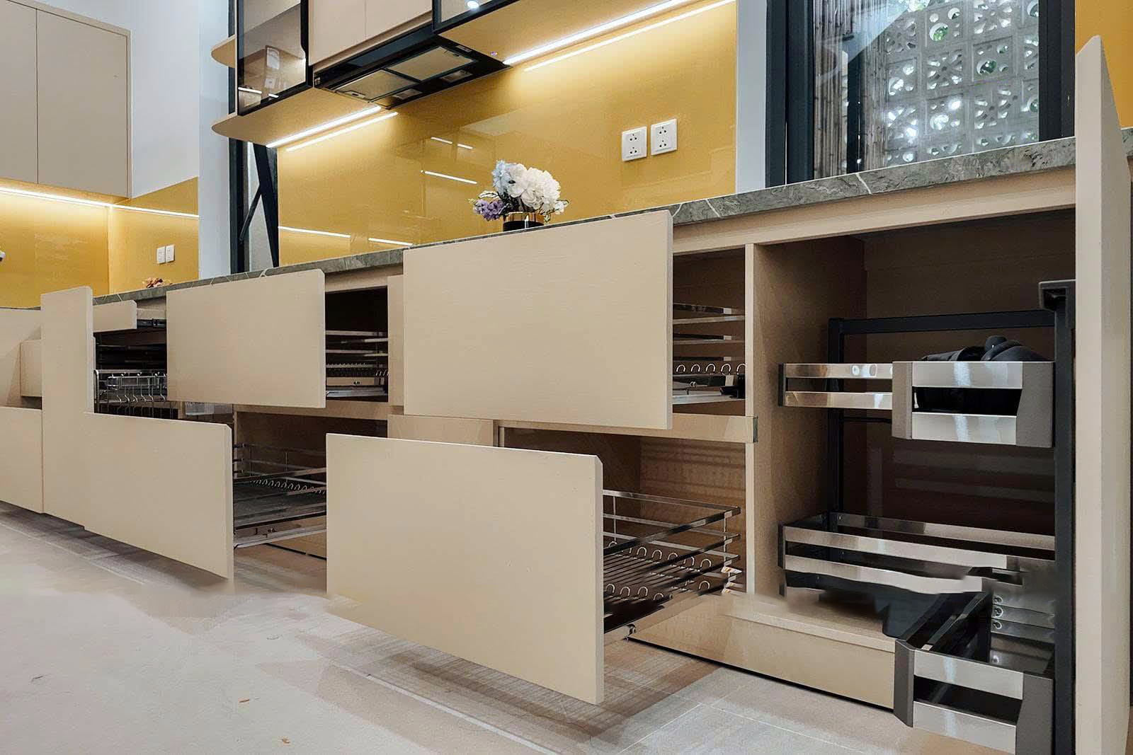 Cánh tủ bếp MDF lõi xanh